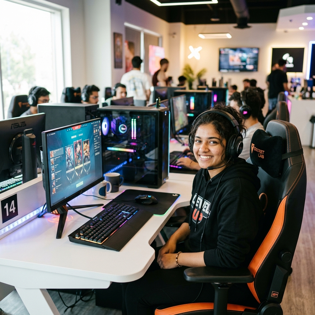 Priya Sharma, regular member at PixelArena