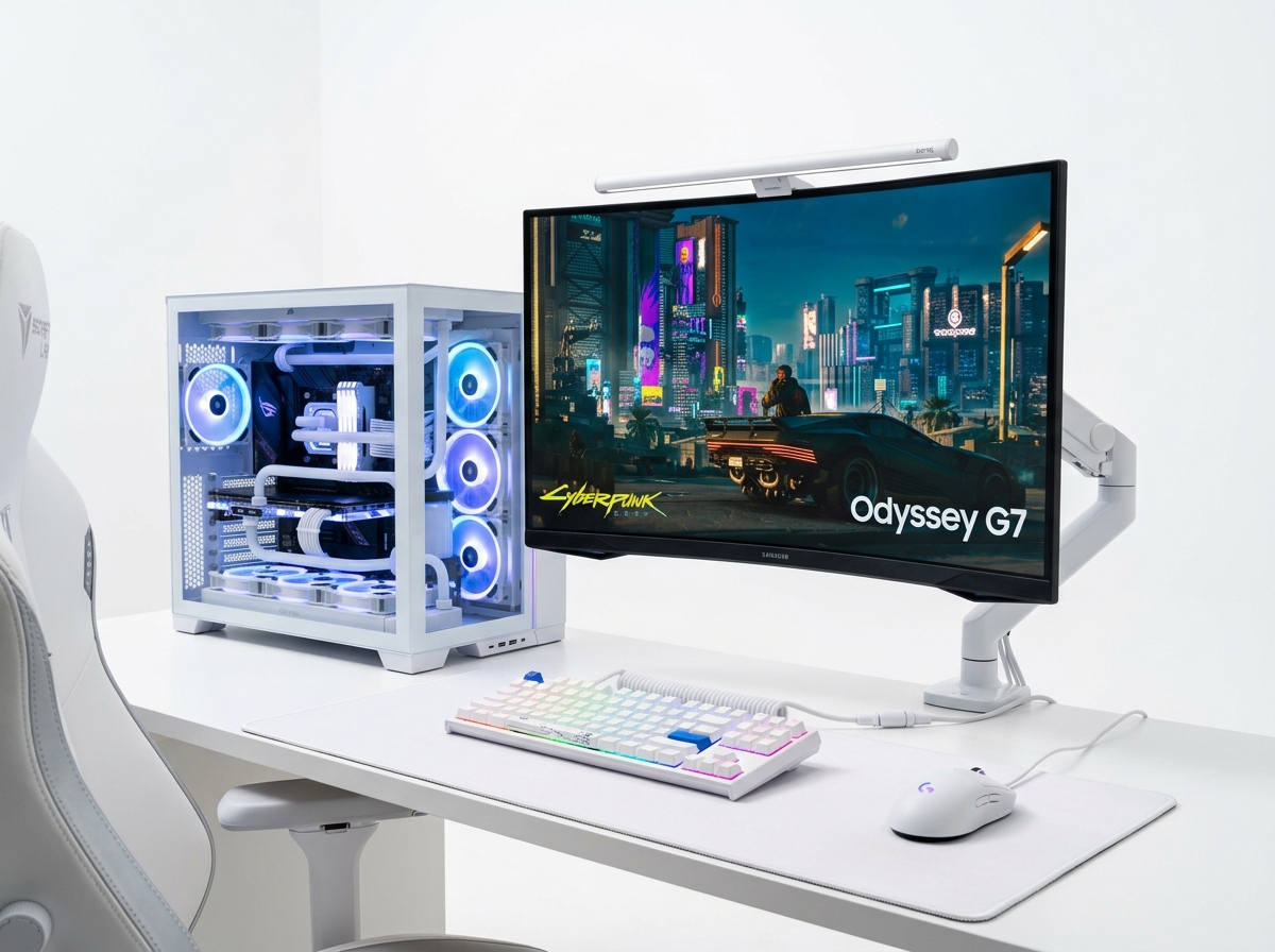 PC Gaming Zone with high-end computers at PixelArena