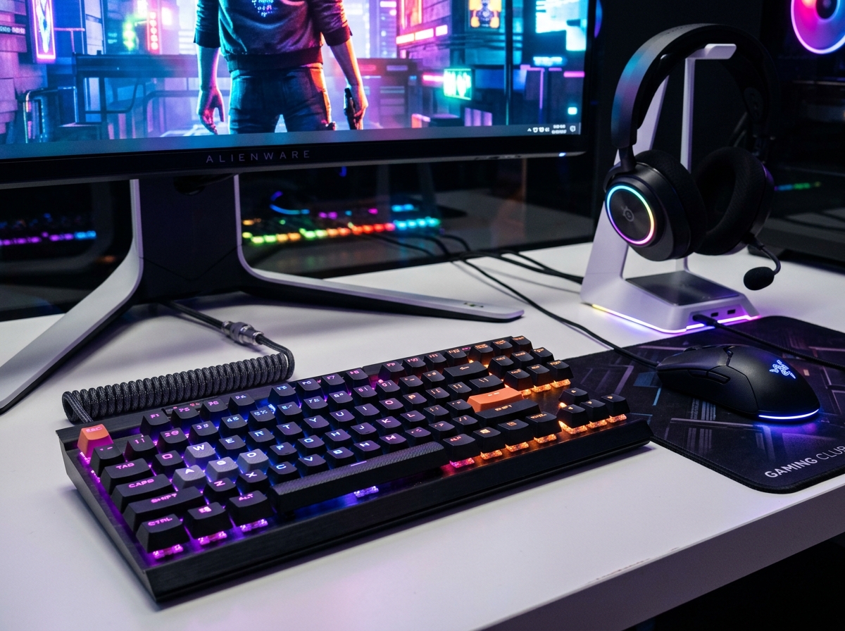 Premium RGB gaming peripherals at PixelArena