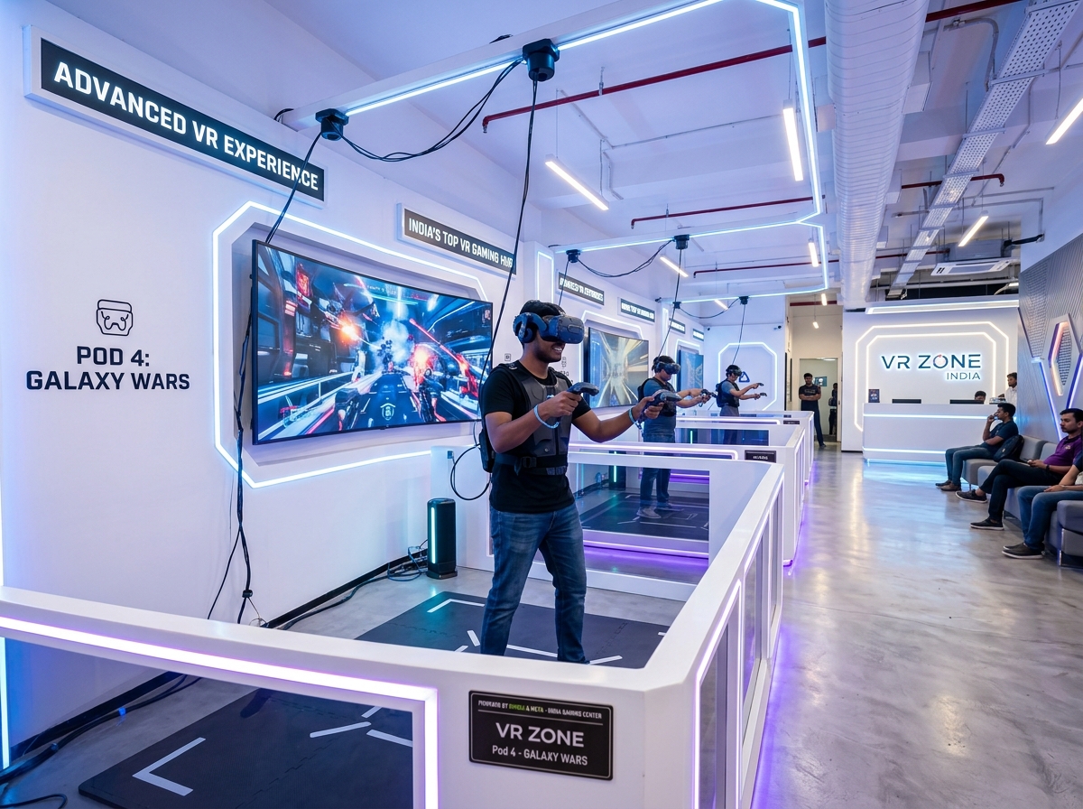 VR Virtual Reality Zone at PixelArena